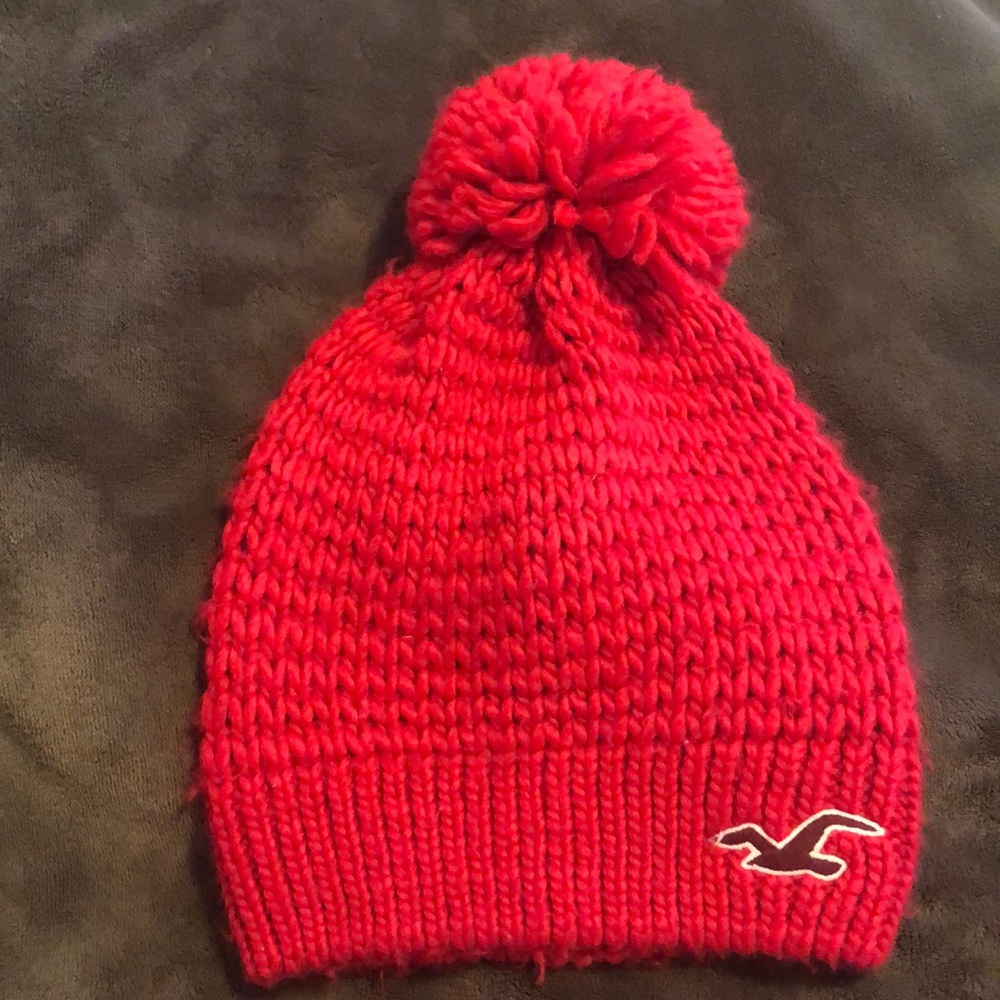 red beanie